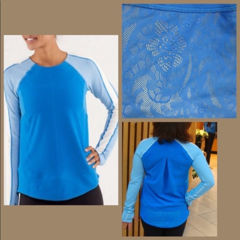 Lululemon Run Bold in the Cold Fleece Pullover.